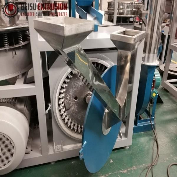 Pulverizer Miller With Rotor Blades de PVC de 600kg/H 45kw