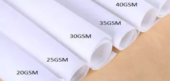 Polyvinyl Alcohol PVA, Dissolving Non Woven embroidery fabric, Breathable, Sustainable, Fusible, Water-Soluble