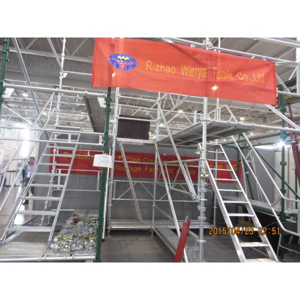 Color zincing Scaffolding single coupler / scaffolding fittings accessories
