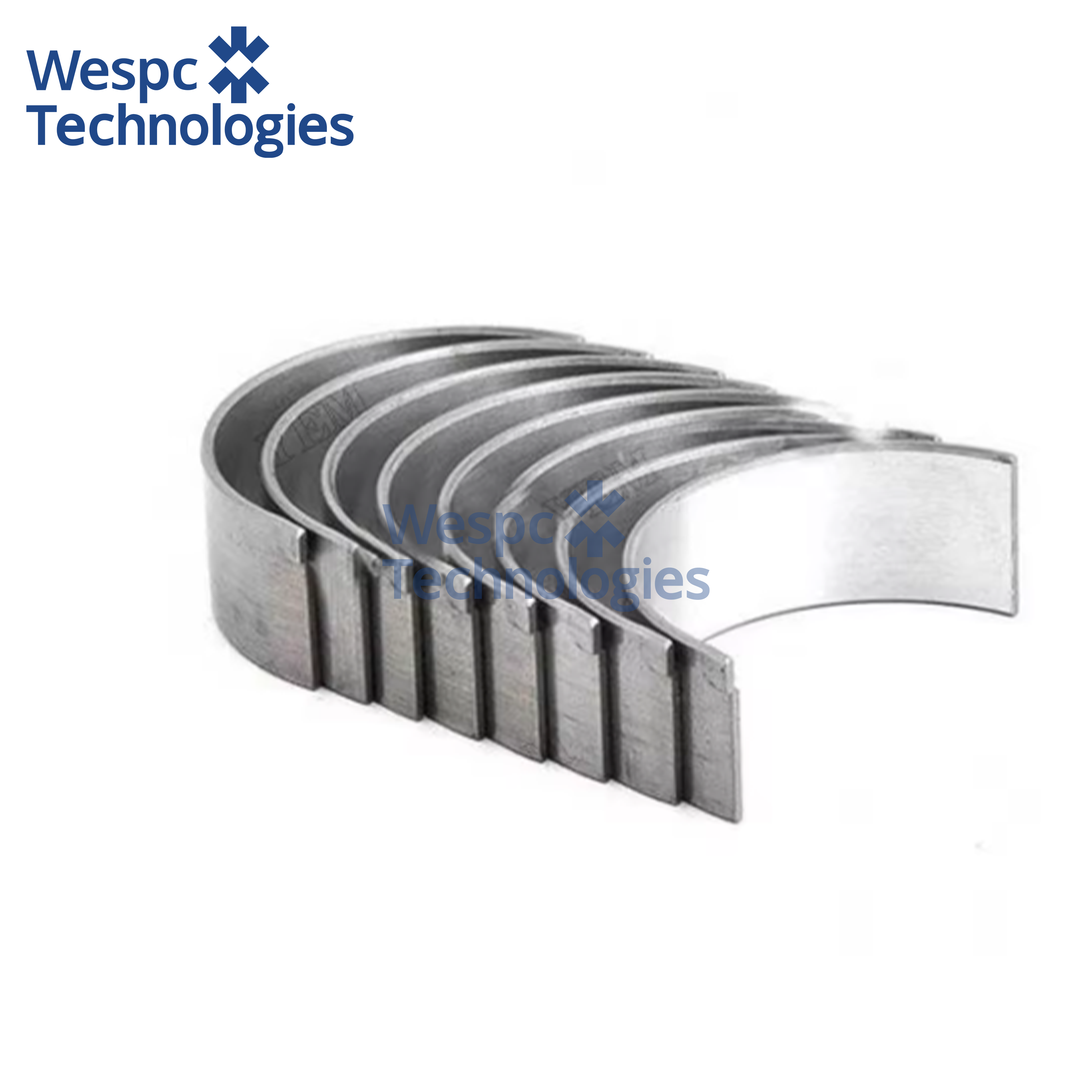 WESPC U5ME0006B Rod Bearing 0.50 Replacement Fit For Perkins Engine
