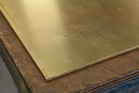Polished Brass Sheet Plate 2500mm Width SGS ISO Certification
