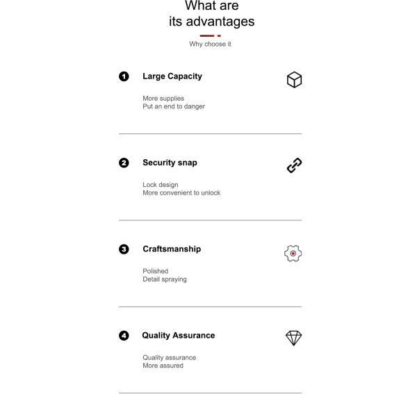 Medicine Locking Metal First Aid Cabinet Wall Mounted
