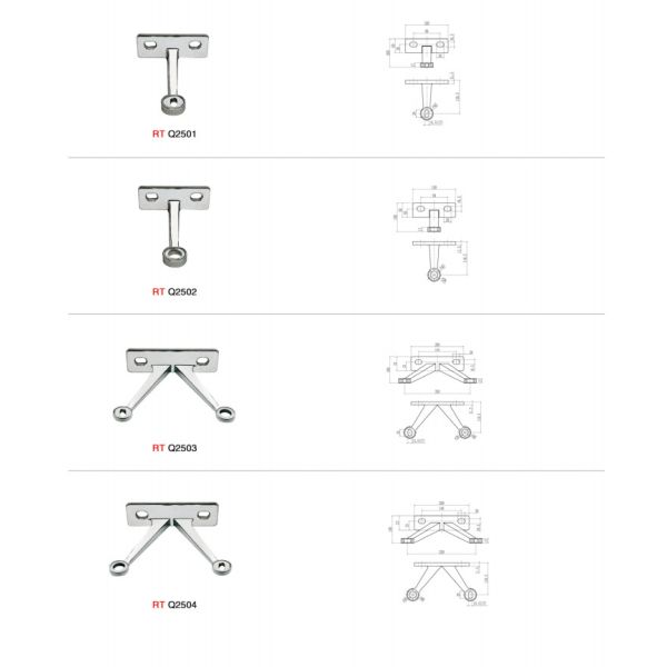 Stainless steel accessories and parts for building hardware from China supplier ISURE MARINE