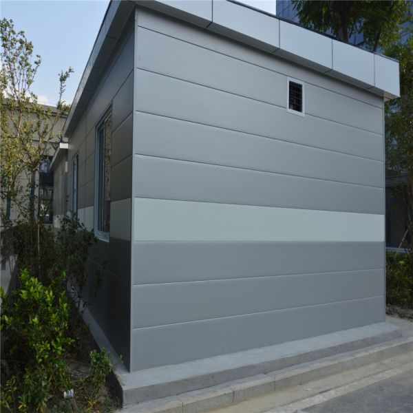 Дома виллы железного каркаса IAF 1.0mm светлые с дверью шторки