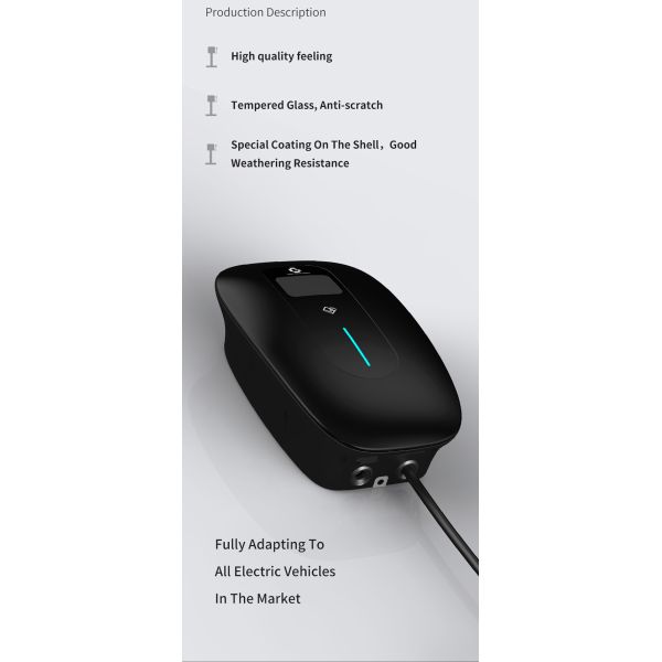 зарядная станция ПРИЛОЖЕНИЯ EV заряжателя 11kw WIFI AC Wallbox типа 2 3Phase