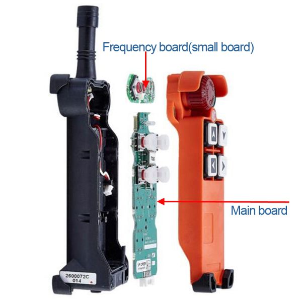 Дистанционный пульт радиоустановки подъема F24-4S, основная плата излучателя
