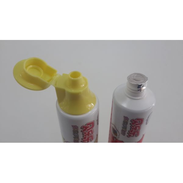 Plastic Children Toothpaste Containers Doctor Cap / Top Sealed Diameter 30