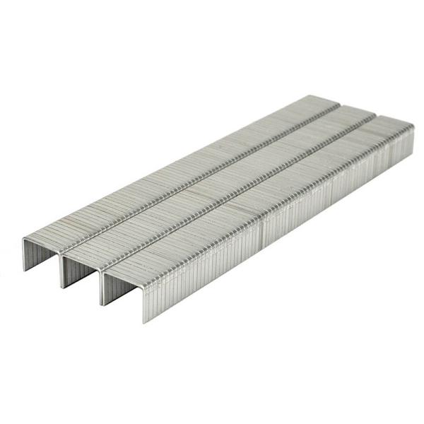 3/8 In. Galvanized Steel Staples Divergent Point 20 Gauge Crown Staples T50 For Roofing