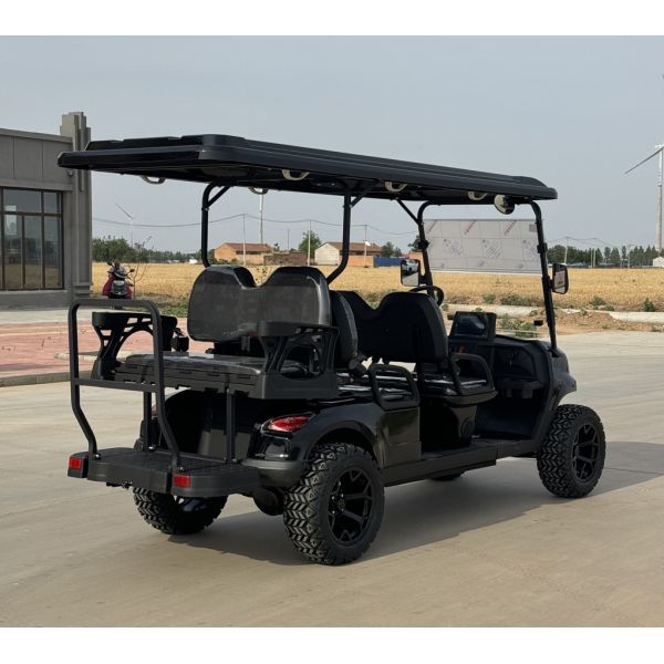 Personal Customized 4+2 Seater Electric Golf Cart Optional Lithium Battery Golf  Trolley