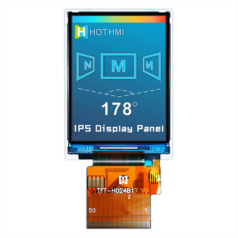 2,4 модуль дюйма 240x320 SPI TFT, солнечный свет читаемый LCD TFT-H024B17QVIST6N50 IC ST7789