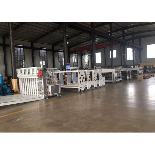 Multicolor Water Base Flexo Printer Slotter Machine Automatically CE Certification