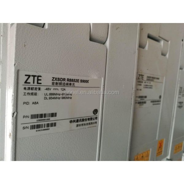 ZTE ZXSDR R8852E-S9000 48V 12A BBU RRU GSM WCDMA TD-SCDMA TD-LED FDD ...