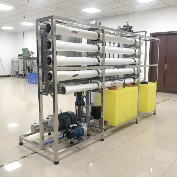 Industrial Duplex Steel 2205 Seawater Desalination System with Siemens S7 PLC