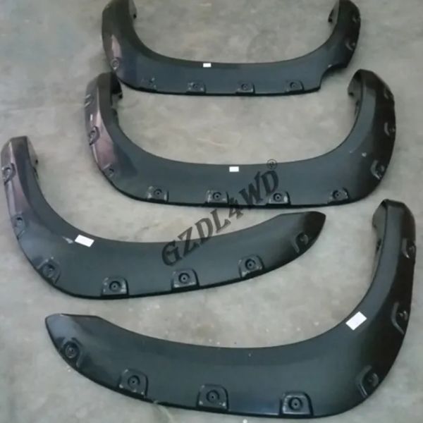 Purple Horn Plastic Car Fender Flare For Tundra 2007-2013 Black Fender Kits