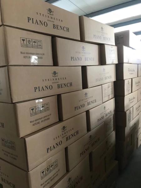 Modern Design soft wooden piano bench Wholesale High Quality Wooden Modern Piano Bench With Leather  Special single pian