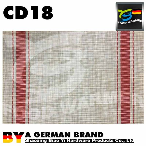 Creative Heat Resistant Placemats Free Bending Cutting Tear Resistant Waterproof