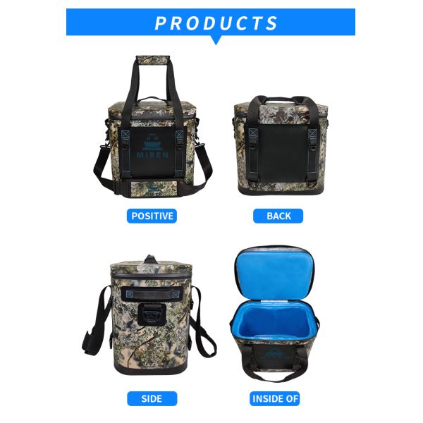 21L Waterproof Soft Sided Cooler For Outdoor Takeaway Travel