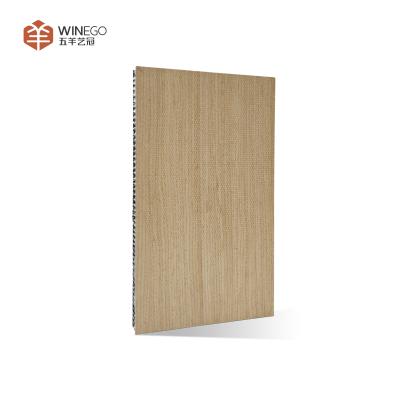 Micro-Perforated Acoustic Panel With Aluminum Core And Wood Veneer / Laminate Finish
