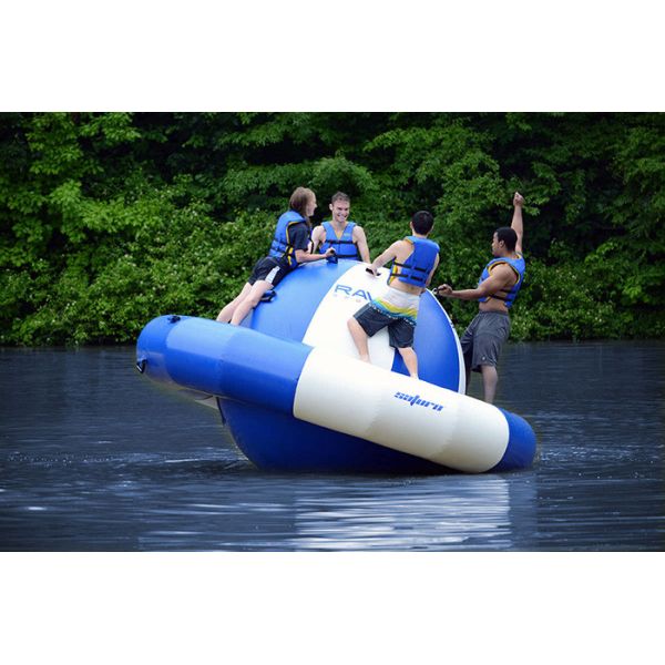 Giant Durable PVC Inflatable Water Park Disco Boat Inflatable Saturn