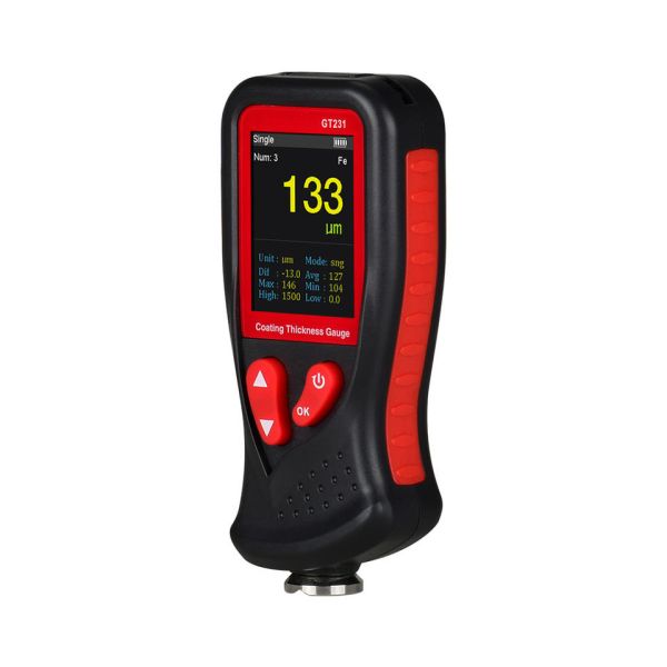 GT230,GT231 Portable Digital Coating Thickness Gauge with High-Definition Display for Non-Destructive Paint Measurement