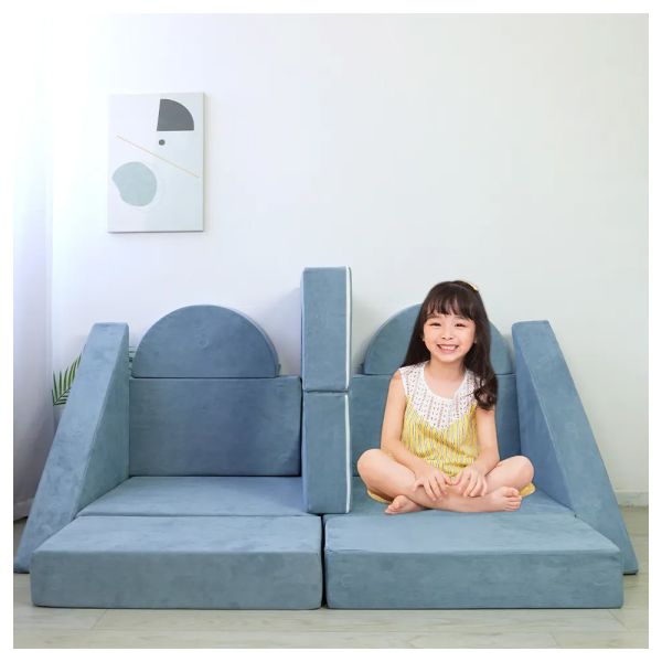 Living Room Kids Magnetic Play Couch DIY Sofa Couch Children's Crawling Mattress