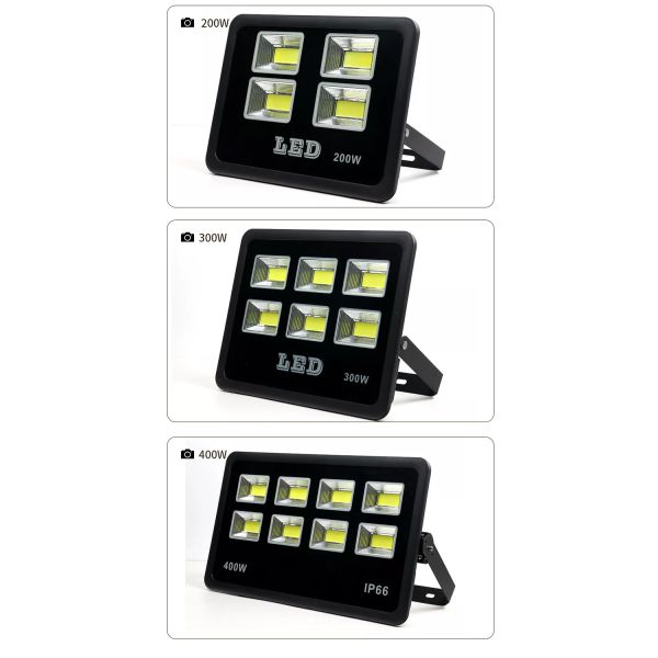 Commercial AC Led Flood Light 300w Ip66 3000K 4000K 6000K 49x48.1x10.7cm