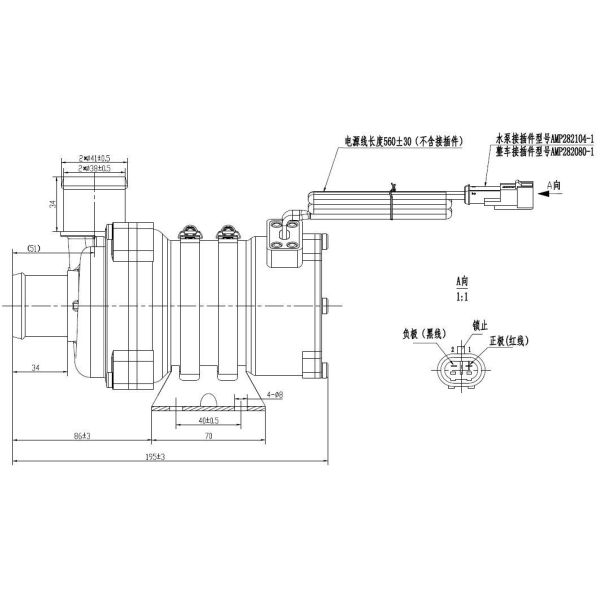 24V Electric Coolant Pump For Large Scale GPU Array Liquid Cooling In AI Robotics Learning