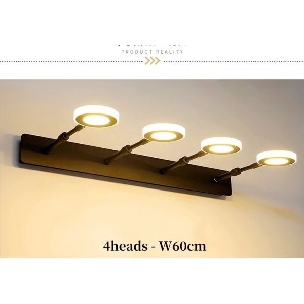 360 Degree Rotating Makeup Lights  LED Vanity Light Bathroom Mirror Cabinet Light (WH-MR-76)