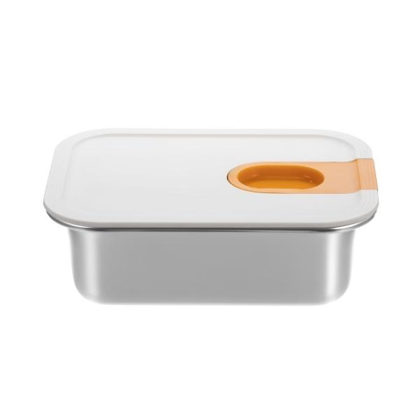 Contenant alimentaire en acier inoxydable 304 avec couvercle en PP de 420 ml à 1600 ml