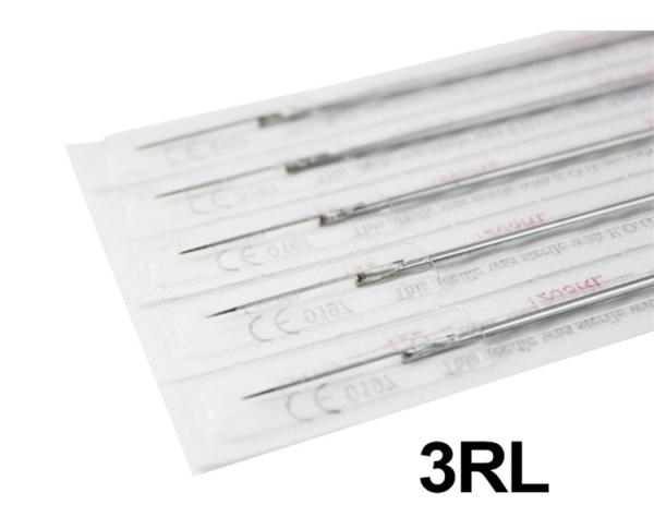 Sterile and Disposable 0.3mm and 0.35mm Tattoo Needles Of Round Liner RL 1201RL 1001RL