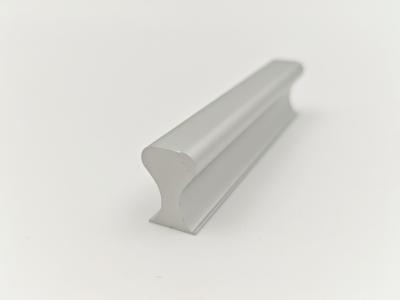 Extra Long Aluminum Hidden Cabinet Pull , Hidden Handles For Kitchen Cabinets