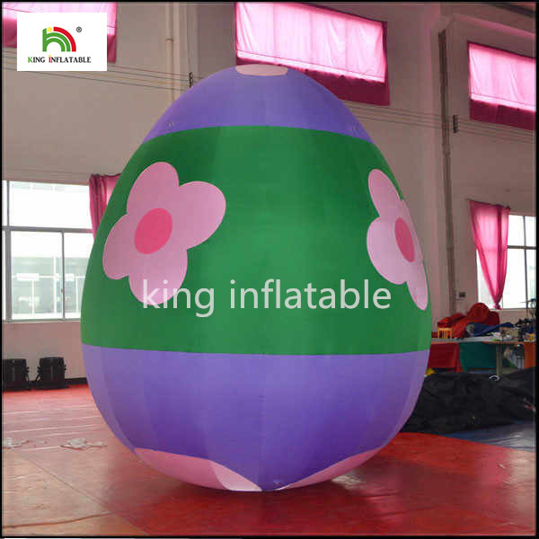 O ovo da páscoa feito sob encomenda Balloons produtos infláveis da propaganda com impressão de Digitas