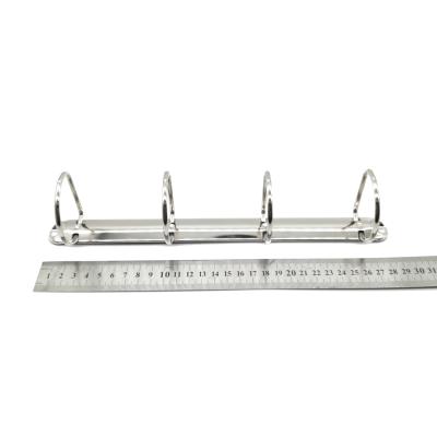 Metal D Ring Binder Mechanism 4 Ring Binder Hardware Silver / Black / Gold For File Folder