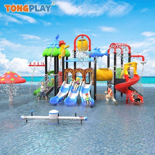 Parc d'attractions équipement de jeux aquatiques en plastique toboggan enfants terrain de jeux extérieur piscine parc aquatique divertissement