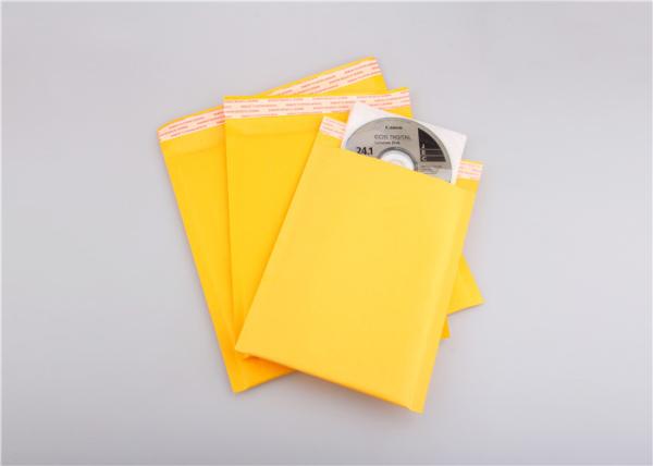 Kraft Shipping Package Envelope With Bubble Wrap Inside Shock Resistance