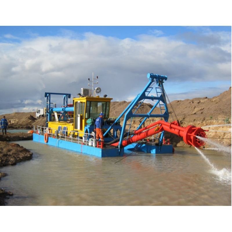 Small Csd200 Head Cutter Suction Dredger Ships 40000 KG Capacity 8 Inch