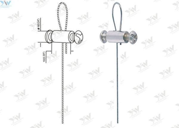 304 Stainless Steel Material Wire Rope Sling 1.2 Mm Steel Wire Assembly With Sleeve