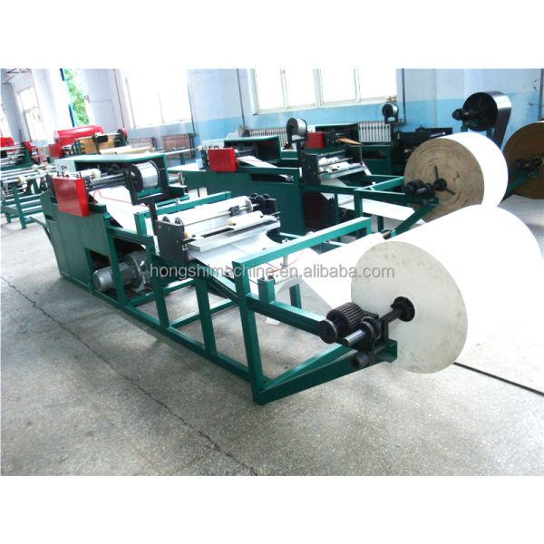 Mango Fruit Protection Paper Bag Making Machine , 2cm To 35cm Paper Pouch Making Machine