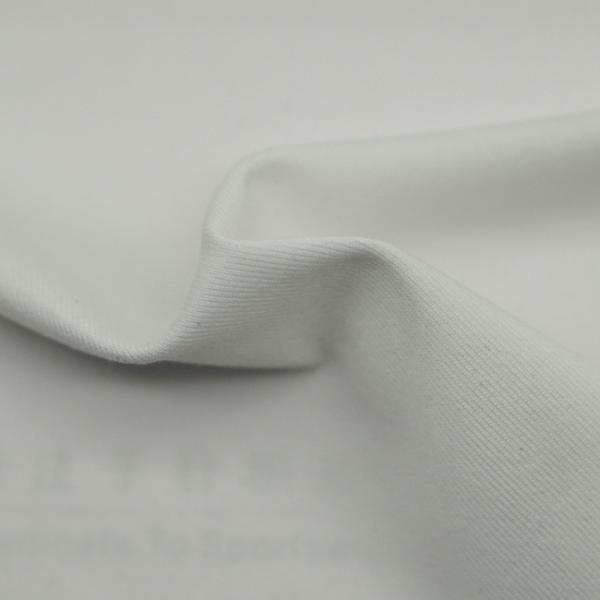 Elástico confortável do Spandex da tela 4% do poliéster de 180GSM 1.65m 96% RPET