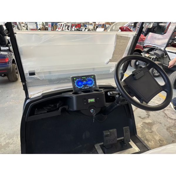 Carro de golf eléctrico de lujo de 4 asientos azul personalizado OEM ODM para diversos escenarios como lugares escénicos y clubes