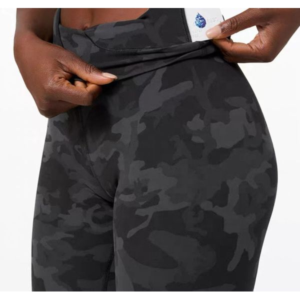 Гетры разминки камуфлирования талии женщин фитнеса спортзала высокие