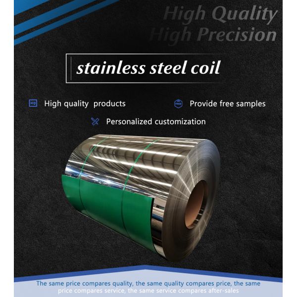 Hot Rolled Stainless Steel Metal Coil Of 0.1-3mm Thickness 1000-2000mm Width