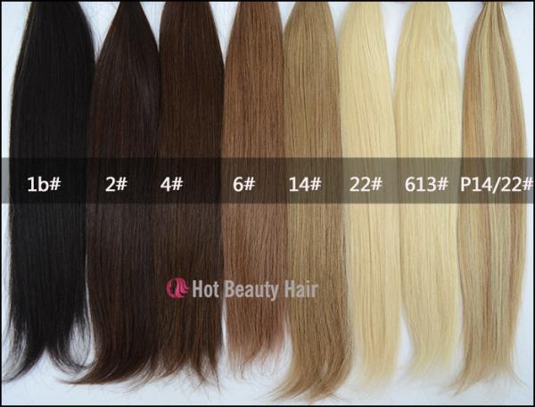 100g Multi Colored Remy Pre Bonded Hair Extension For Female 18 Inch