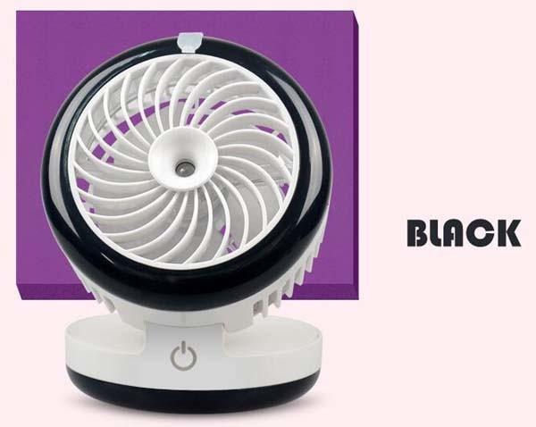 Foldable Beauty Spray USB Mini Fan Portable Handheld Cooling Mini Fan