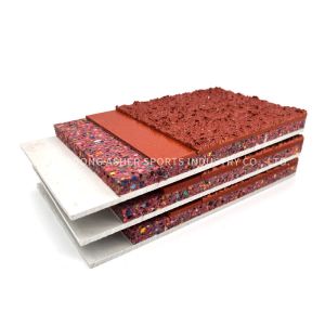 Высокоустойчивая сэндвичная система беговой трассы с отличной устойчивостью к погодным условиям и интегрированной структурой