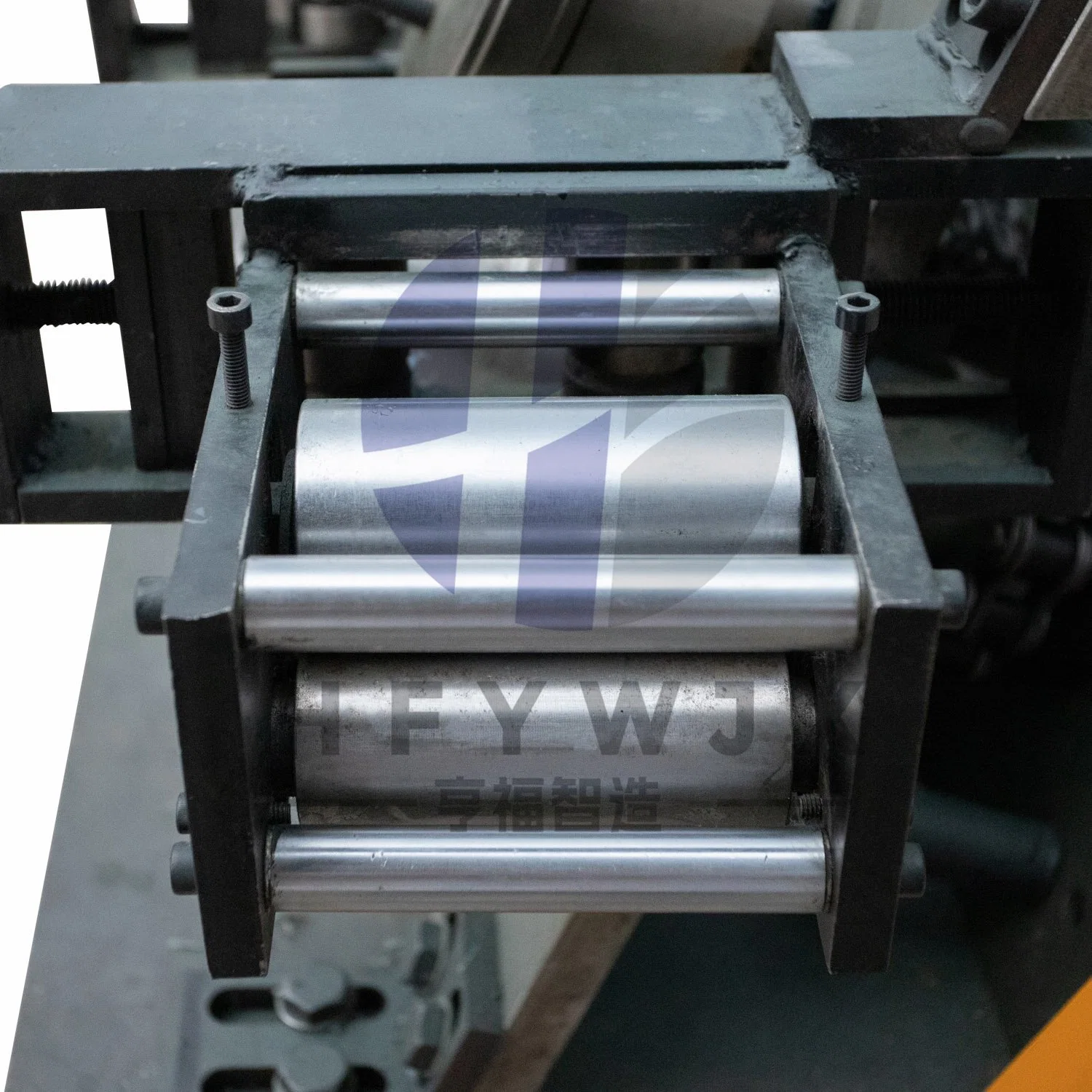 1.5-3mm Carbon Steel Plate Flange Making Machine For Round Air Duct Angle
