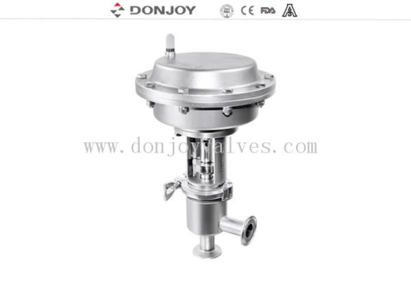 Válvula de inversão asséptica pneumática DN25-DN100 de Seat do filme fino com SS316L