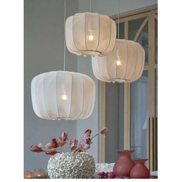 Nordic Designer Fabric Art Chandeliers Home Decor Retro Pendant Lamp (WH-VP-321)
