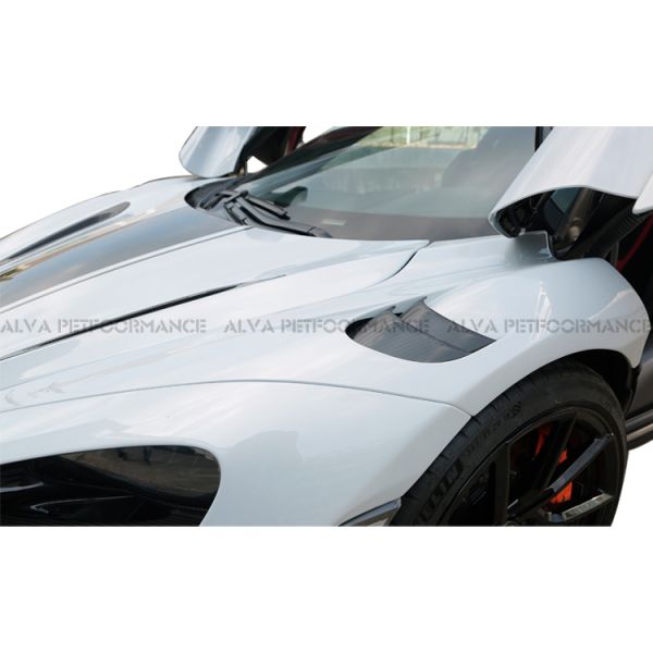 2017-2019 McLaren 720S ALVA 765LT Type Dry Carbon Fiber Body Kits Front Rear Bumpers Front Fenders Side Skirts Rear Wing