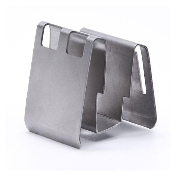 Zinc Plating 6MM Metal Stamping Parts For Bracket